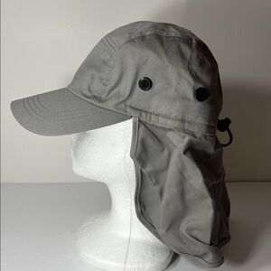 Gray Sun Protection Cap